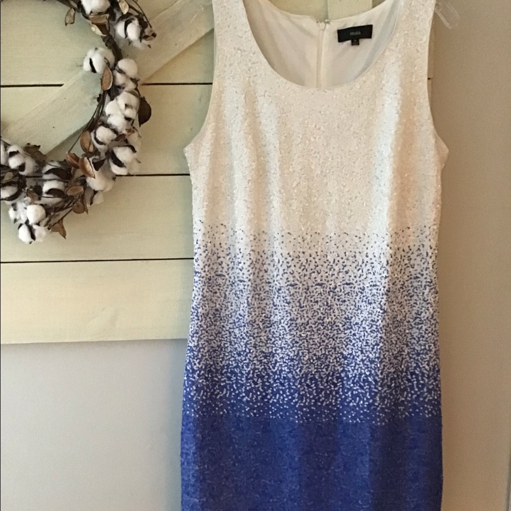 Maia Ombré Sequin Dress 14